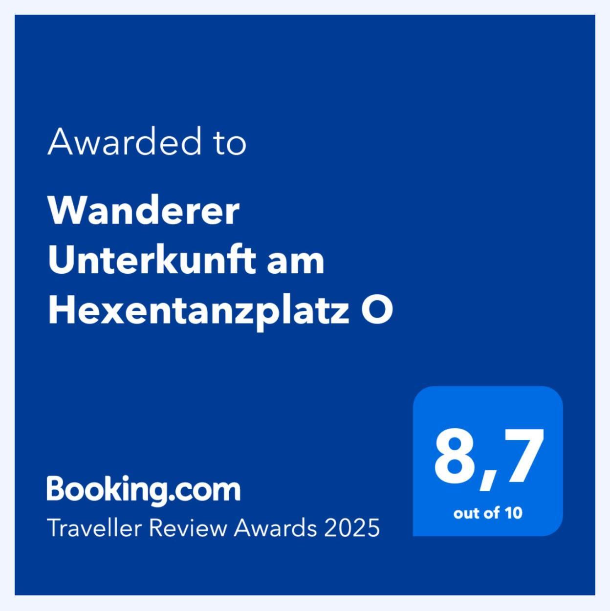 Wanderer Unterkunft am Hexentanzplatz Thale Exterior foto